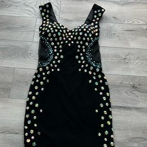 Mac Duggal black dress